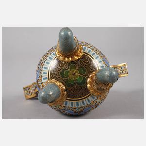 Paar Räuchergefäße Cloisonné