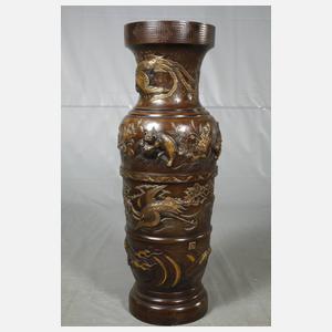 Übergroße Bodenvase