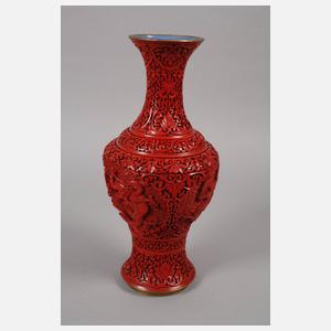 Vier Lackschnitzereien