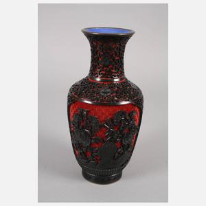 Vier Lackschnitzereien