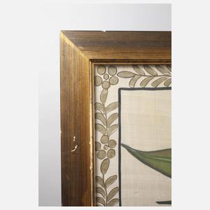 Große Seidenmalerei