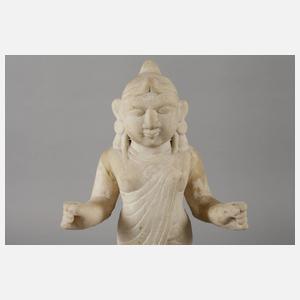 Marmorplastik Yogini