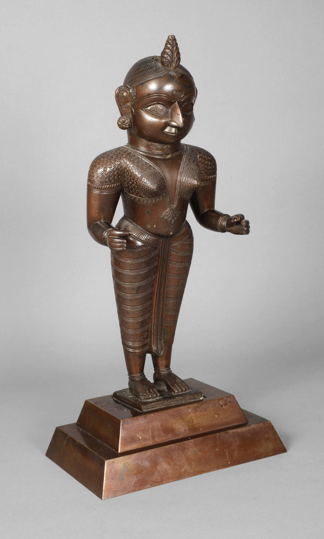 Bronzeplastik Yogini