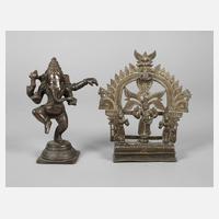 Zwei Bronzen Indien111