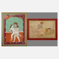 Zwei erotische Miniaturen111