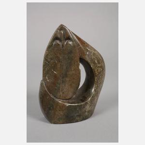 Drei Specksteinschnitzereien