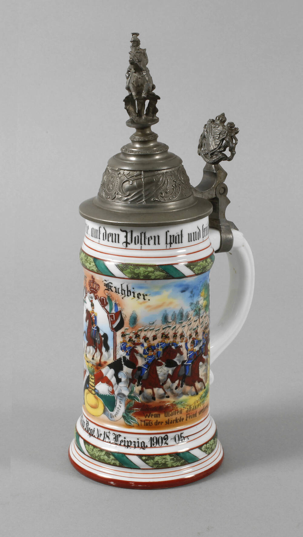 Reservistenkrug Sächsisches Ulanen Reg. 18 Leipzig