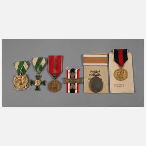 Konvolut Orden 2. Weltkrieg