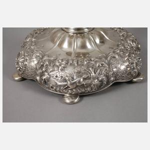 Silber Kerzenleuchter aus dem Besitz von Lutze