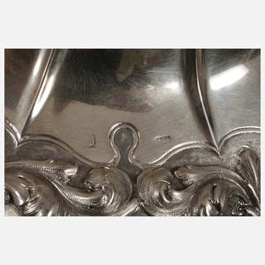 Silber Kerzenleuchter aus dem Besitz von Lutze