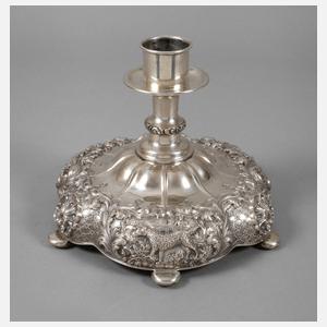 Silber Kerzenleuchter aus dem Besitz von Lutze