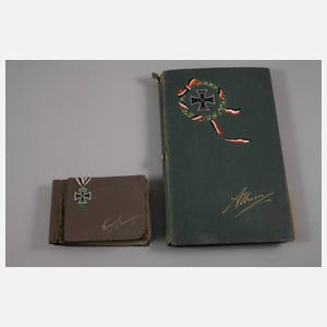 Zwei Ansichtskartenalben Feldpost