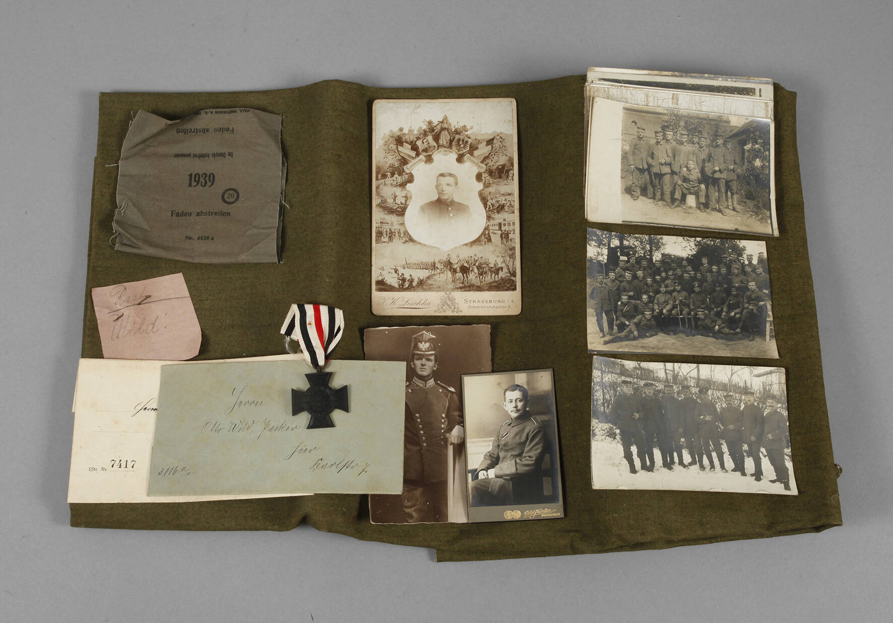 Nachlass 1. Weltkrieg