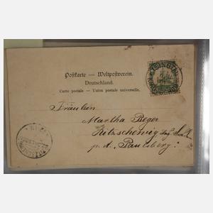 Postkartenalbum Deutsche Kolonien