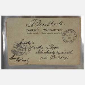 Postkartenalbum Deutsche Kolonien