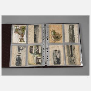 Postkartenalbum Deutsche Kolonien