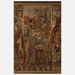 Große Gobelinstickerei