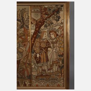 Große Gobelinstickerei