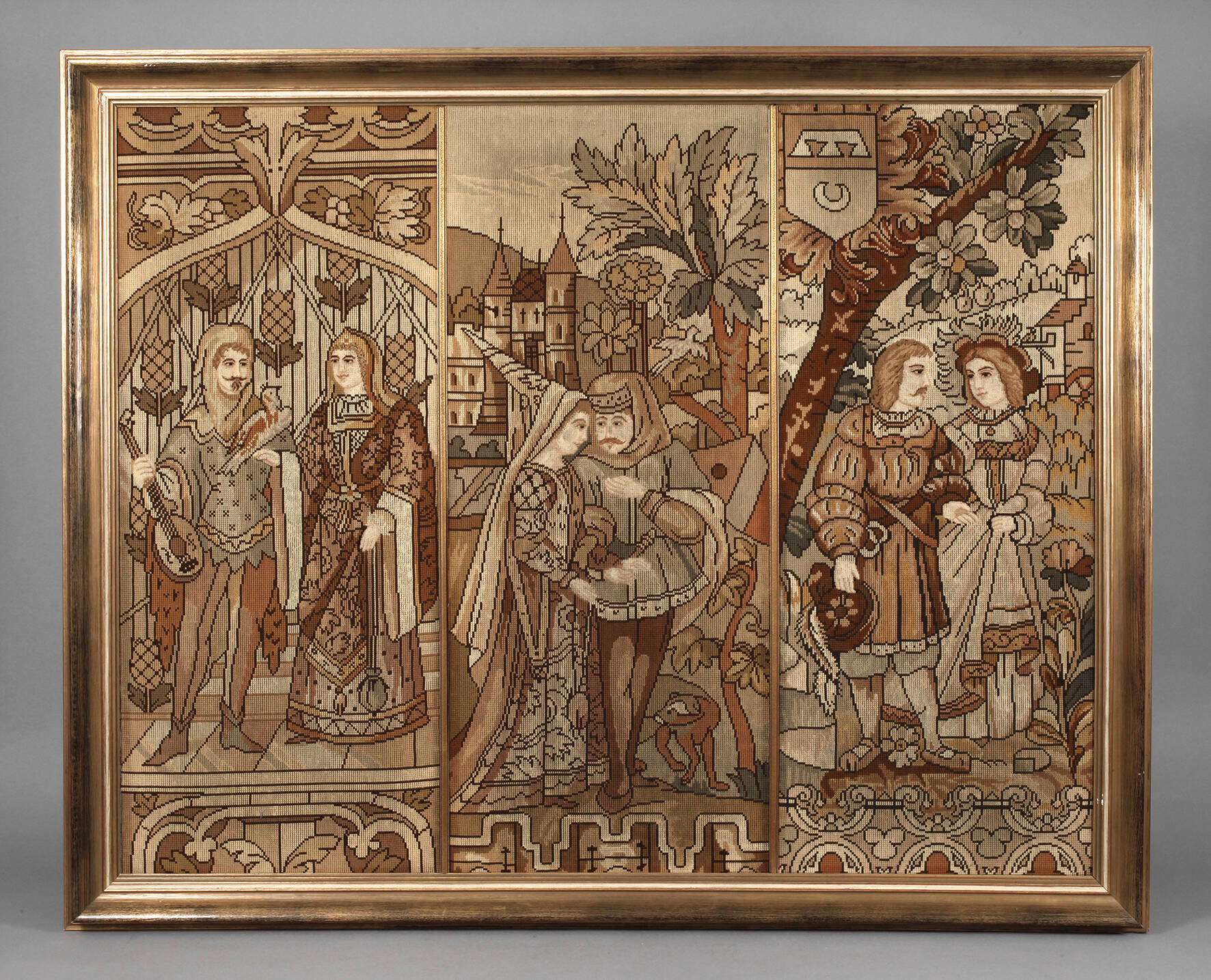 Große Gobelinstickerei