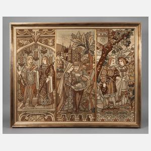 Große Gobelinstickerei