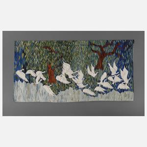 Wandteppich "Flying Birds"