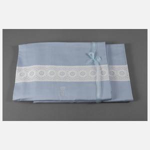 Paar sehr große Bettbezüge aus Adelsbesitz