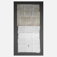 Konvolut Gebilddamast-Handtücher111