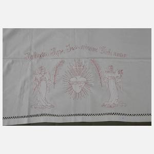 Altartuch mit Herz-Jesu-Motiv