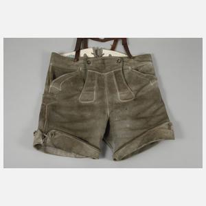 Kurze Lederhose