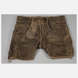 Kurze Lederhose