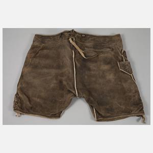 Kurze Lederhose