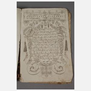 Frühes Kalligraphisches Lehrbuch