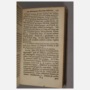 Fünf lateinische Bücher in drei Bänden