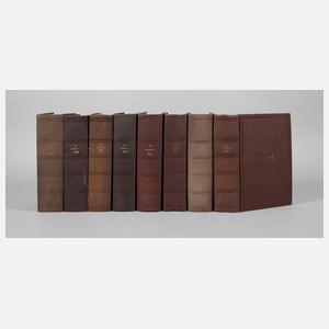 Acht Bände "Der Sammler"