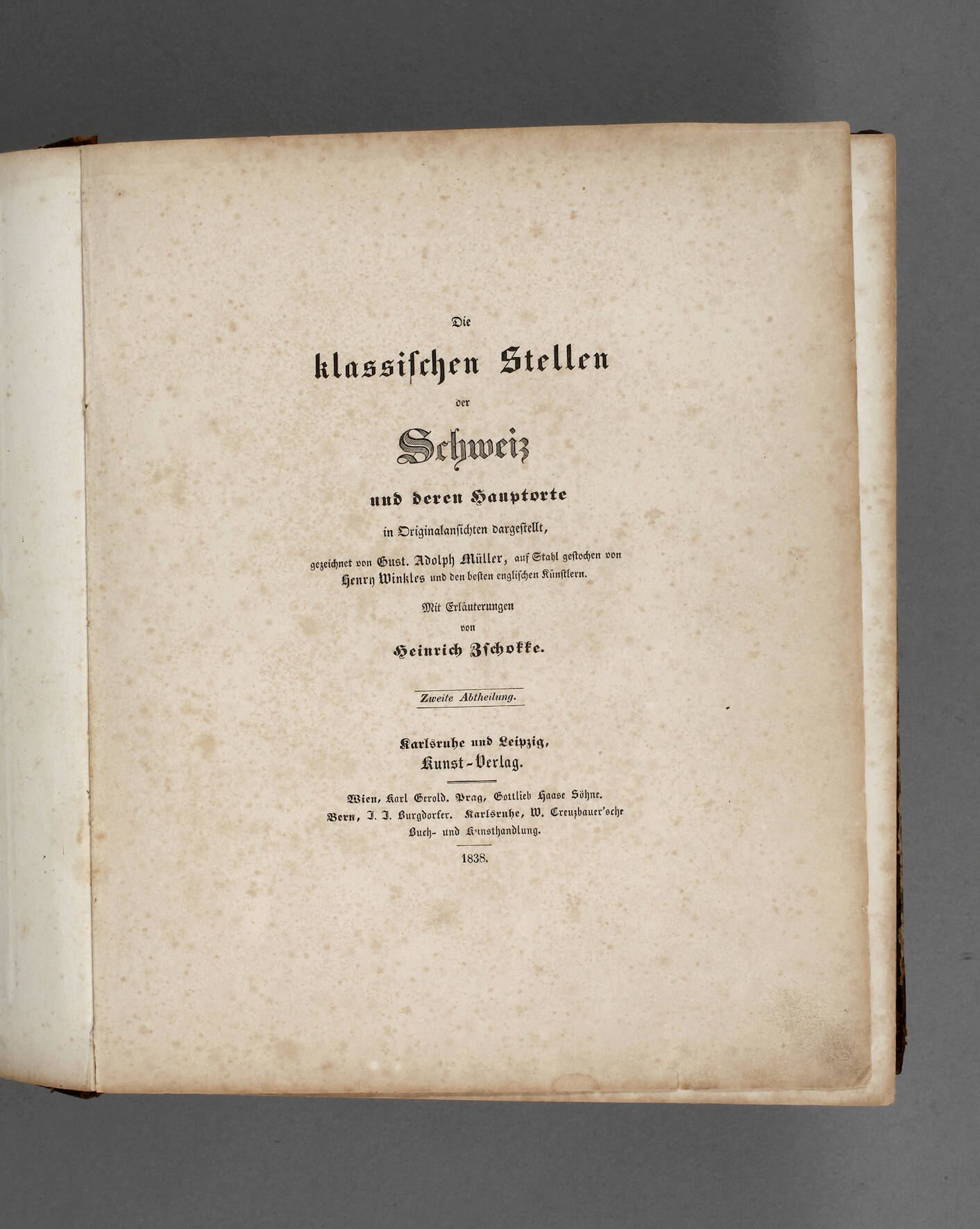 Die klassischen Stellen der Schweiz