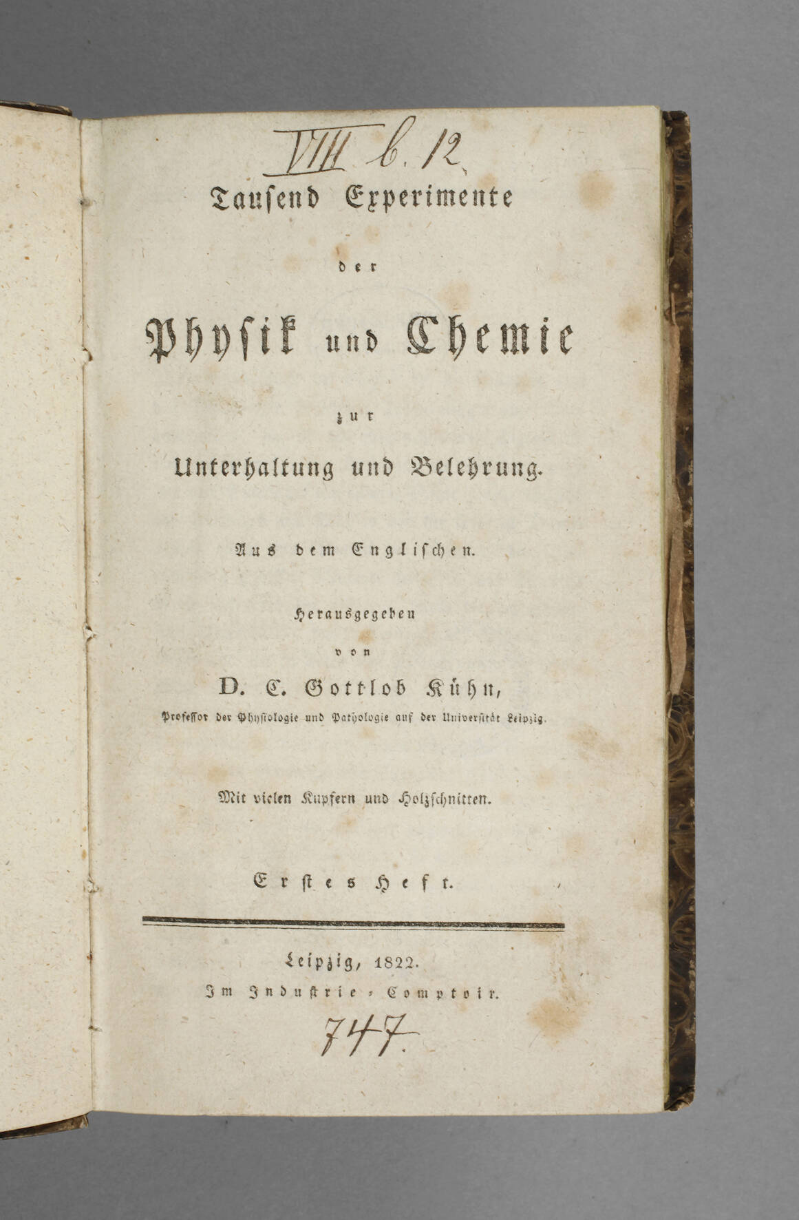 Tausend Experimente der Physik und Chemie