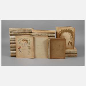 21 Bände Kunst und Künstler