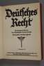 Vier Jahrgänge Zeitschrift Deutsches Recht