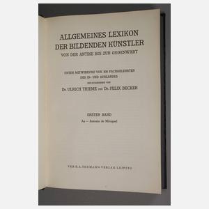 Konvolut Thieme-Becker und Vollmer