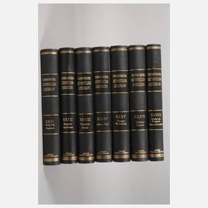 Konvolut Thieme-Becker und Vollmer