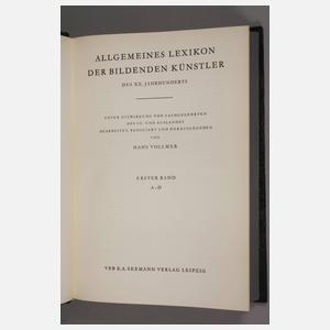 Konvolut Thieme-Becker und Vollmer