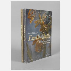 Zwei Bände Émile Gallé