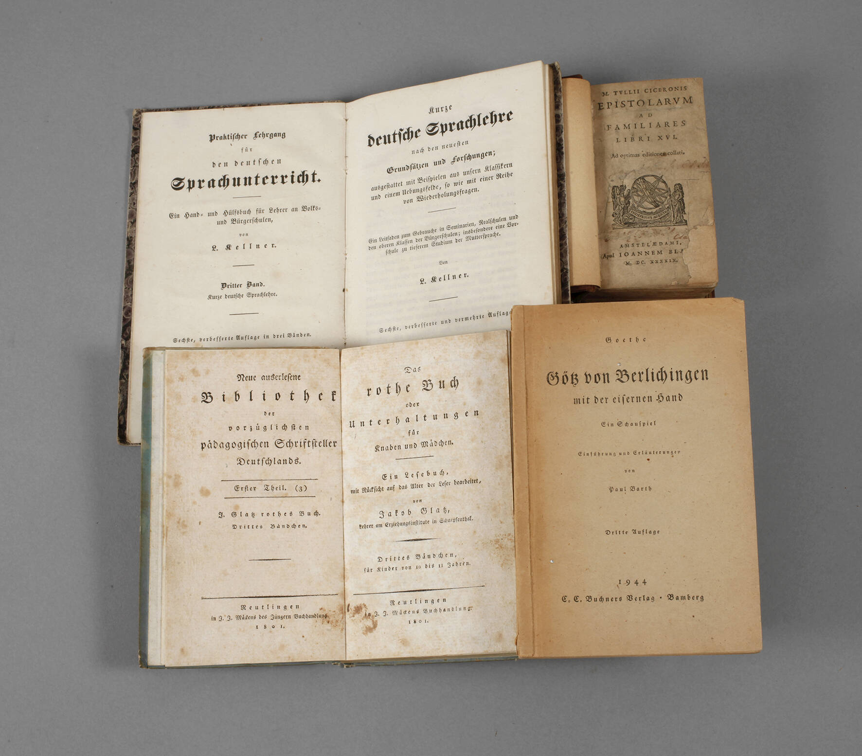 Konvolut Lehrbücher