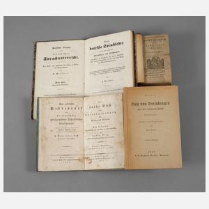 Konvolut Lehrbücher