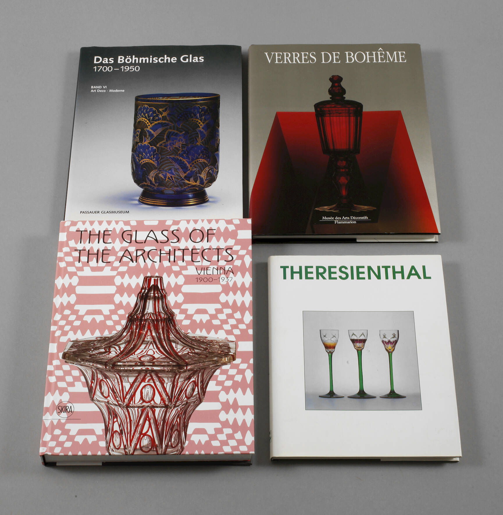 Konvolut Fachbücher Glaskunst