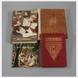 Konvolut Bücher Max Liebermann