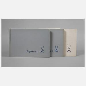 Drei Kataloge Meissen