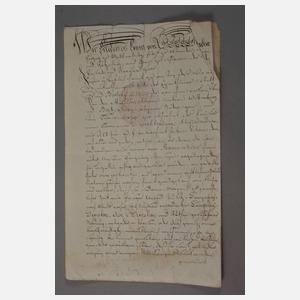 Konvolut historische Dokumente