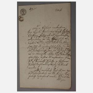 Konvolut historische Dokumente