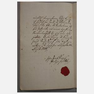 Konvolut historische Dokumente